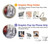 S1295 Peinture Eiffel de Paris Etui Coque Housse pour Note 8 Samsung Galaxy Note8