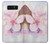 S1415 Sakura Blossom Art Etui Coque Housse pour Note 8 Samsung Galaxy Note8