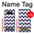 S2345 Marine Bleu Shavron Zig zag Etui Coque Housse pour Note 8 Samsung Galaxy Note8