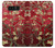 S2414 Red Blossoming Almond Tree Van Gogh Etui Coque Housse pour Note 8 Samsung Galaxy Note8