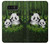 S2441 Panda Family Bamboo Forest Etui Coque Housse pour Note 8 Samsung Galaxy Note8