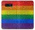 S2683 Rainbow LGBT Pride Flag Etui Coque Housse pour Note 8 Samsung Galaxy Note8