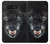 S2823 Black Wolf Blue Eyes Face Etui Coque Housse pour Note 8 Samsung Galaxy Note8