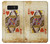 S2833 Poker Card Queen Hearts Etui Coque Housse pour Note 8 Samsung Galaxy Note8
