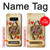 S2833 Poker Carte Coeurs Reine Etui Coque Housse pour Note 8 Samsung Galaxy Note8