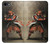 S0796 Japan Red Samurai Etui Coque Housse pour iPhone 7, iPhone 8