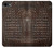 S2850 Brown Skin Alligator Graphic Printed Etui Coque Housse pour iPhone 7, iPhone 8