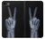S3101 X-ray Peace Sign Fingers Etui Coque Housse pour iPhone 7, iPhone 8