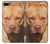 S2903 American Pitbull Dog Etui Coque Housse pour iPhone 7 Plus, iPhone 8 Plus