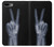 S3101 X-ray Peace Sign Fingers Etui Coque Housse pour iPhone 7 Plus, iPhone 8 Plus