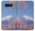 S1060 Mount Fuji Sakura Cherry Blossom Etui Coque Housse pour Note 8 Samsung Galaxy Note8