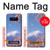 S1060 Mont Fuji Sakura fleur de cerisier Etui Coque Housse pour Note 8 Samsung Galaxy Note8