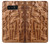 S1307 Fish Wood Carving Graphic Printed Etui Coque Housse pour Note 8 Samsung Galaxy Note8
