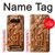 S1307 Poissons Sculpture sur bois imprimé graphique Etui Coque Housse pour Note 8 Samsung Galaxy Note8