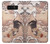 S1332 Ito Jakuchu Rooster Etui Coque Housse pour Note 8 Samsung Galaxy Note8