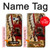 S0817 indien rouge Etui Coque Housse pour Samsung Galaxy A5 (2017)