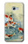 S1654 Koi Carp Fish Art Painting Etui Coque Housse pour Samsung Galaxy A5 (2017)