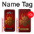 S0820 Casque Masque Samurai Etui Coque Housse pour Samsung Galaxy J3 (2016)