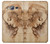 S1045 Leonardo da Vinci Woman's Head Etui Coque Housse pour Samsung Galaxy J3 (2016)