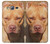 S2903 American Pitbull Dog Etui Coque Housse pour Samsung Galaxy J3 (2016)