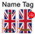 S3103 Drapeau du Royaume-Uni Etui Coque Housse pour Samsung Galaxy J3 (2016)