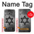 S3107 Judaïsme étoile de David Symbole Etui Coque Housse pour Samsung Galaxy J3 (2016)