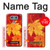 S0479 feuille d'érable Etui Coque Housse pour LG G6
