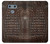 S2850 Brown Skin Alligator Graphic Printed Etui Coque Housse pour LG G6