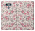 S3095 Vintage Rose Pattern Etui Coque Housse pour LG G6