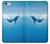 S0843 Blue Whale Etui Coque Housse pour iPhone 6 6S