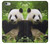 S1073 Panda Enjoy Eating Etui Coque Housse pour iPhone 6 6S