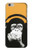 S2324 Funny Monkey with Headphone Pop Music Etui Coque Housse pour iPhone 6 6S