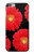 S2478 Red Daisy flower Etui Coque Housse pour iPhone 6 6S