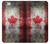 S2490 Canada Maple Leaf Flag Texture Etui Coque Housse pour iPhone 6 6S