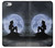 S2668 Mermaid Silhouette Moon Night Etui Coque Housse pour iPhone 6 6S