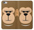 S2721 Cute Grumpy Monkey Cartoon Etui Coque Housse pour iPhone 6 6S