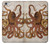 S2801 Vintage Octopus Etui Coque Housse pour iPhone 6 6S