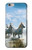 S0250 White Horse Etui Coque Housse pour iPhone 6 6S