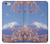 S1060 Mount Fuji Sakura Cherry Blossom Etui Coque Housse pour iPhone 6 6S