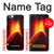 S0745 Volcan Lave Etui Coque Housse pour iPhone 6 Plus, 6S Plus