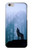 S0935 Wolf Howling in Forest Etui Coque Housse pour iPhone 6 Plus, 6S Plus