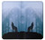 S0935 Wolf Howling in Forest Etui Coque Housse pour iPhone 6 Plus, 6S Plus