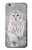 S1566 Snowy Owl White Owl Etui Coque Housse pour iPhone 6 Plus, 6S Plus