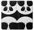 S2085 Panda Minimalist Etui Coque Housse pour iPhone 6 Plus, 6S Plus