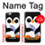 S2631 Mignon Bébé Pingouin Etui Coque Housse pour iPhone 6 Plus, 6S Plus