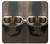 S2645 Vintage Brown Goggles Motorcycle Helmet Etui Coque Housse pour iPhone 6 Plus, 6S Plus
