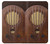 S2655 Vintage Bakelite Deco Radio Etui Coque Housse pour iPhone 6 Plus, 6S Plus