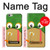 S2765 Grenouille abeille mignon Dessin animé Etui Coque Housse pour iPhone 6 Plus, 6S Plus