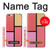 S2795 Palette de joues couleur Etui Coque Housse pour iPhone 6 Plus, 6S Plus