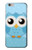 S3029 Cute Blue Owl Etui Coque Housse pour iPhone 6 Plus, 6S Plus